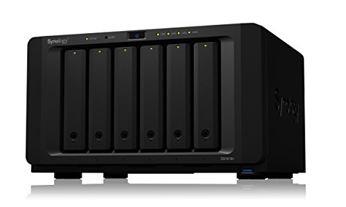 Product Cover Synology DiskStation DS1618+ 4GB Network Attached Storage Drive (Black)