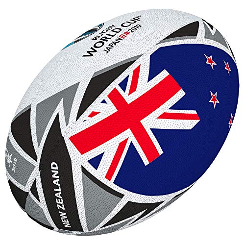 Product Cover Gilbert Rugby World Cup 2019 Flag Ball - New Zealand