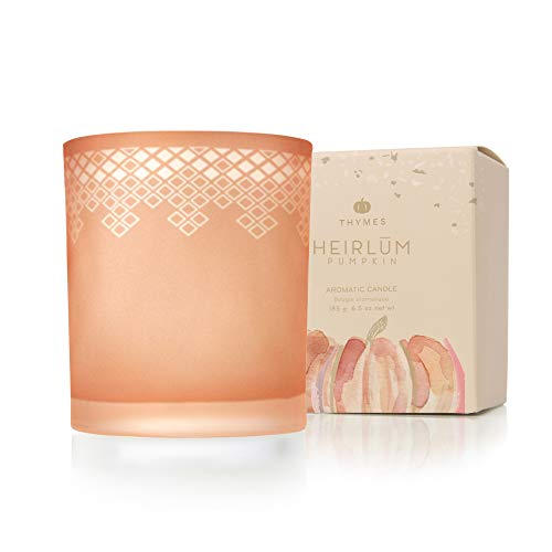 Product Cover Thymes - Heirlūm Pumpkin Poured Candle with 65-Hour Burn Time - 6.5 Oz
