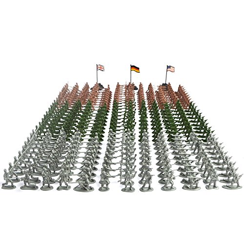 Product Cover RAINBOW TOYFROG Army Men Play Bucket-Soldiers of WWII-Over 300 Piece Set