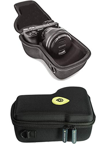 Product Cover GoScope Alpha GO CASE {MICBERGSMA Edition} Compact Hard case Compatible with Sony Alpha a6000, a6100, a6300, a6400, a6500, a6600 Camera Body w/Lens Sizes 10mm-105mm [FITS Camera & Lens]