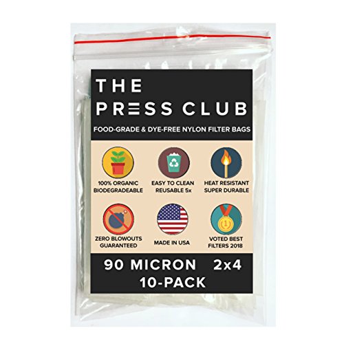 Product Cover 90 Micron | Premium Nylon Rosin Tea Filter Screen Press Bags | 2