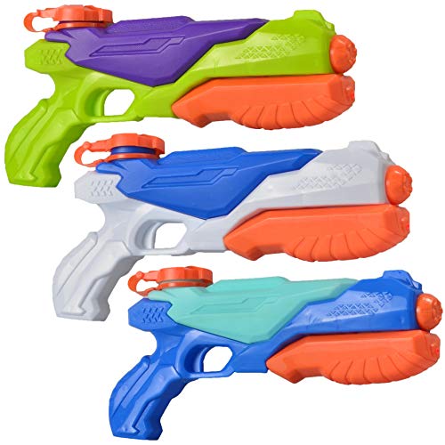 Product Cover JOYIN 3 Pack Water Blaster Water Gun Soaker Squirt Toy Swimming Pool Beach Water Fighting Toy