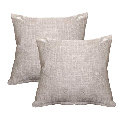 Product Cover ALHXF Pillow Cover 2 Pack Burlap Linen Throw 22