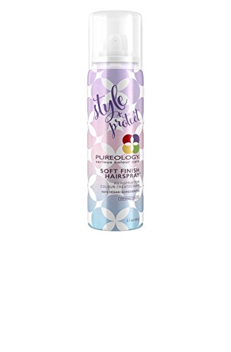 Product Cover Pureology Style + Protect Soft Finish Hairspray , Flexible Hold , Vegan , 2.1 oz.