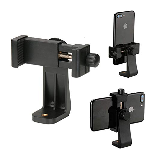 Product Cover Ulanzi Tripod Mount/Vertical Bracket Smartphone Holder/Phone Clip Clipper Tripod Adapter for iPhone Samsung Smart Phones 2-1/4-3-5/8