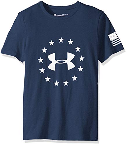 Product Cover Under Armour boys Freedom Logo T-Shirt