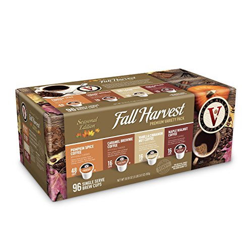 Product Cover Victor Allen Coffee Fall Harvest Variety Pack Single Serve 96 Count (Compatible with 2.0 Keurig Brewers)