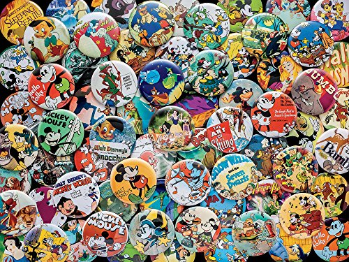 Product Cover Disney Vintage Buttons 750 Piece Puzzle