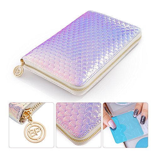 Product Cover BORN PRETTY Nail Art 72 Slots Stamping Plate Collection Holder Plate Organizer