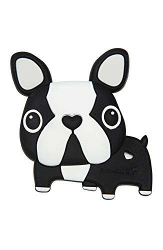 Product Cover Loulou LOLLIPOP Boston Terrier Soft Silicone Teether - Premium Baby Teether Toy - Top Rated Massaging Teether