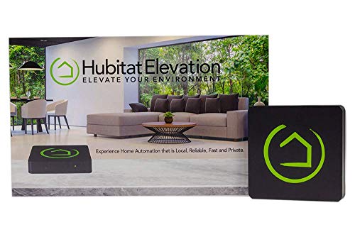 Product Cover Hubitat Elevation Home Automation Hub - Compatible with Alexa, Google Home, Iris, Zigbee, Z-Wave, Lutron