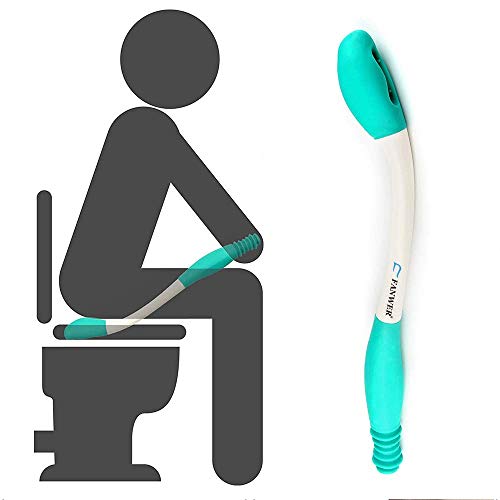 Product Cover Toilet Aids Tools,Long Reach Comfort Wipe,Extends Your Reach Over 15