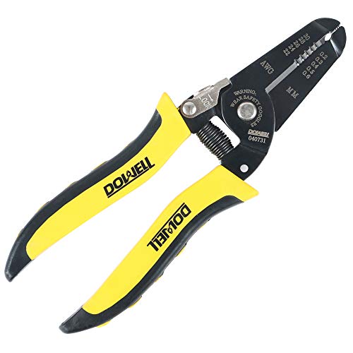 Product Cover DOWELL 22-30 AWG Wire Stripper Wire Stripping Tool Wire Crimper And Multi-Function Hand Tool，Professional Handle Design And Refined Craftsmanship.