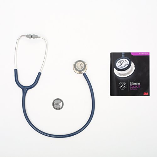 Product Cover Classic III Stethoscope, for Children and Adult (5622 Navy Blue Stainless)