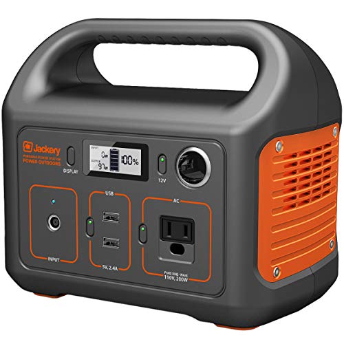 Product Cover Jackery Portable Power Station Explorer 240, 240Wh Backup Lithium Battery, 110V/200W Pure Sine Wave AC Outlet, Solar Generator (Solar Panel Optional) for Outdoors Camping Travel Hunting Emergency