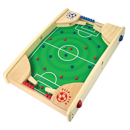 Product Cover I'm Flipkick: Wooden Tabletop Football/Soccer Pinball Games, Indoor Portable Sport Table Board for Kids and Family