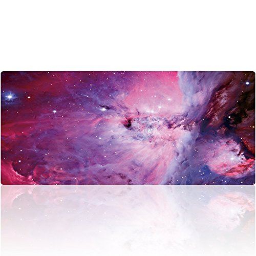 Product Cover Cmhoo Desk Mouse Pad Extended XXL & Large Gaming Mat Protector Stickers 35.4 x 15.7 (90x40 zisecaiyun)