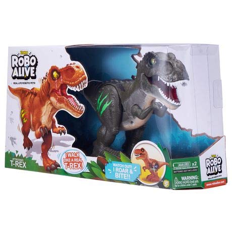 Product Cover Robo Alive New ZURU Robotic Attacking Roaring T-Rex Dino Toy
