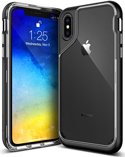 Product Cover Caseology Skyfall for Apple iPhone X Case (2017) - Clear Back & Slim Fit - Soft Stone