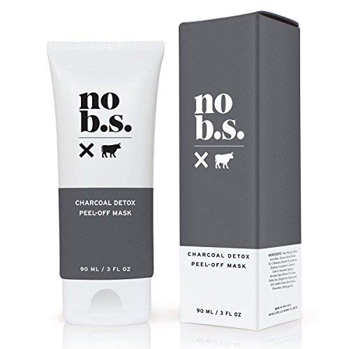 Product Cover No B.S. Charcoal Peel Off Mask - No Hype, No Fad Deep Cleaning Blackhead Remover Mask