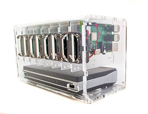 Product Cover Cloudlet CASE: for Raspberry Pi and Other Single Board Computers (Clear)