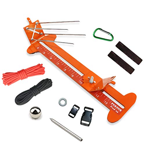Product Cover PSKOOK Paracord Bracelet Jig Kit Paracord Tool Kit Adjustable Length Metal Weaving DIY Craft Maker Tool 4