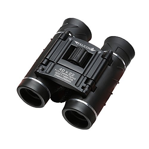 Product Cover Binoculars Compact Mini for Adults and Kids, High Powered 40x22 Folding Binocular Telescope with BAK4 Prism FMC Lens for Bird Watching Travel Sports Games Concerts Theater Sightseeing Camping Hiking