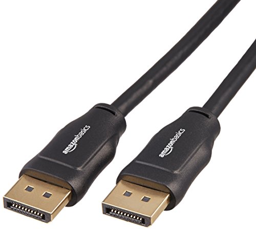 Product Cover AmazonBasics DisplayPort to DisplayPort Computer Cable - 6 Feet,10-Pack