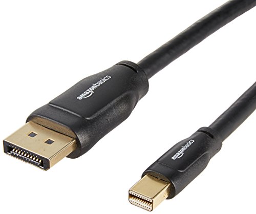 Product Cover AmazonBasics Mini DisplayPort to DisplayPort Adapter Computer Cable - 6 Feet, 10-Pack