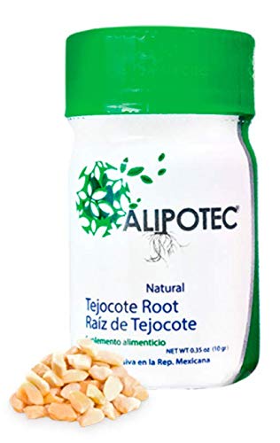 Product Cover Original Alipotec Tejocote Root Treatment - 1 Bottle (3 Month Treatment) - Most Popular, All-Natural Weight Loss Supplement in Mexico - 100 Percent Authentic Product