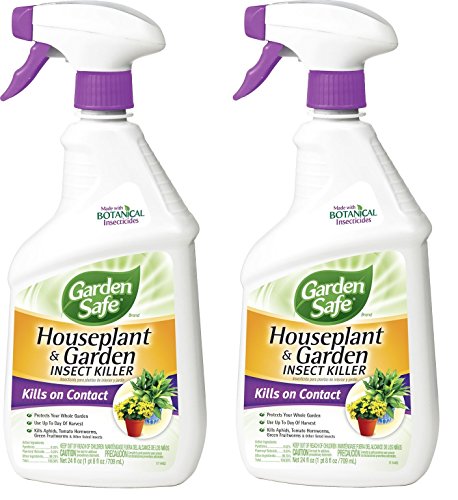 Product Cover Garden Safe 80422 Houseplant and Garden Insect Killer 24-Ounce Spray, 2 Pack