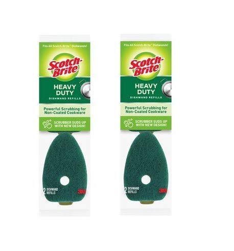 Product Cover Scotch-Brite Heavy Duty Dishwand Refill, 4-Refills