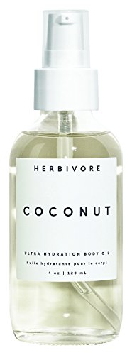 Product Cover Herbivore - Natural Coconut Body Oil | Truly Natural, Clean Beauty (4 oz | 120 ml)