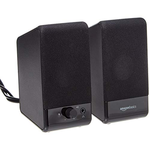 Product Cover AmazonBasics Computer Speakers for Desktop or Laptop PC | USB-Powered