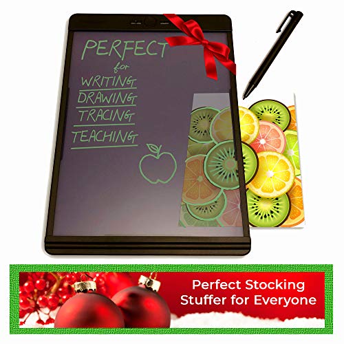 Product Cover Boogie Board Writing Tablet | Learning Resources Homeschool Supplies | Great for Note Taking Drawing Pad Feels Just Like Paper and Pencil | Blackboard Letter 8.5x11