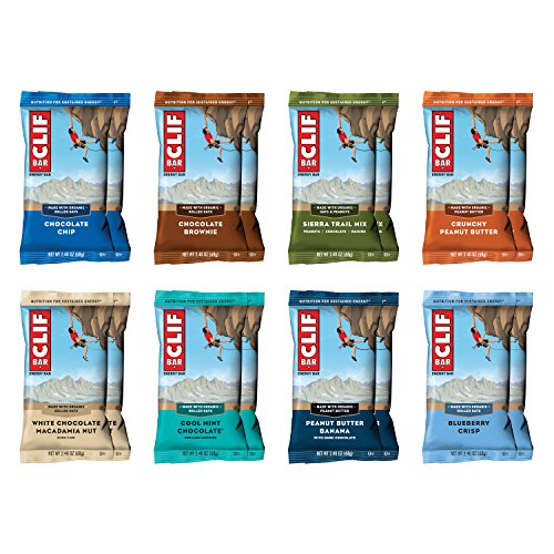 Product Cover CLIF BAR - Energy Bars - Variety Pack - (2.4 Ounce Protein Bars, 16 Count)