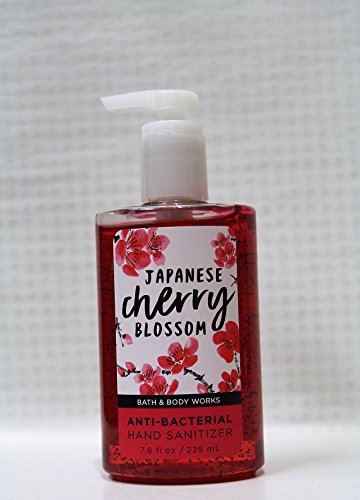 Product Cover Bath & Body Works - Japanese Cherry Blossom - Full Size - Anti-Bacterial Hand Sanitizer 7.6 Oz