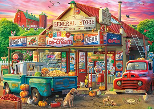 Product Cover Buffalo Games - Americana Collection - Country Store - 500 Piece Jigsaw Puzzle