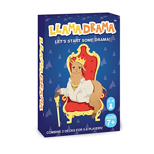 Product Cover Llama Drama Card Game - Fun and Competitive Card Games - Easy to Learn for Kids and Adults (1 Pack Original)