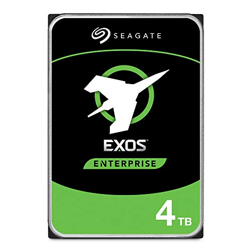Product Cover Seagate Exos 4TB Internal Hard Drive Enterprise HDD - 3.5 Inch 6Gb/s 7200 RPM 128MB Cache for Enterprise, Data Center - Frustration Free Packaging (ST4000NM0035)