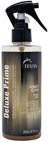 Product Cover Truss Deluxe Prime Honey Blond Hair Treatment - Color Refresh Treatment Spray For Warm, Golden, Wheat Blondes, Conditioner, Detangler, Repairs Dry, Damaged, Color Treated Hair