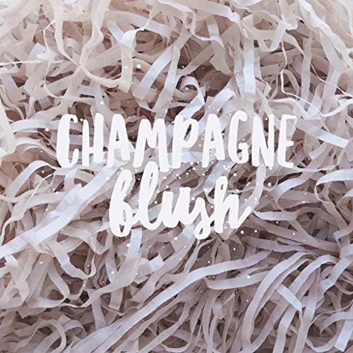 Product Cover Champagne Blush Shredded Tissue Paper Shred Neutral Hamper Gift Box Basket Filler Fill Premium Quality