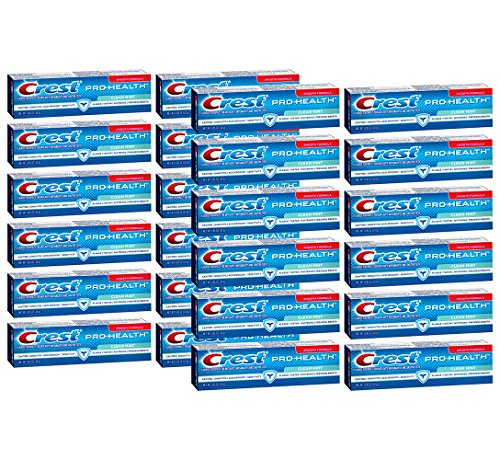 Product Cover Crest 037000995609 Pro-Health Clean Mint Toothpaste, Smooth Formula 0.85 Oz, Travel Size, (24 Pack)