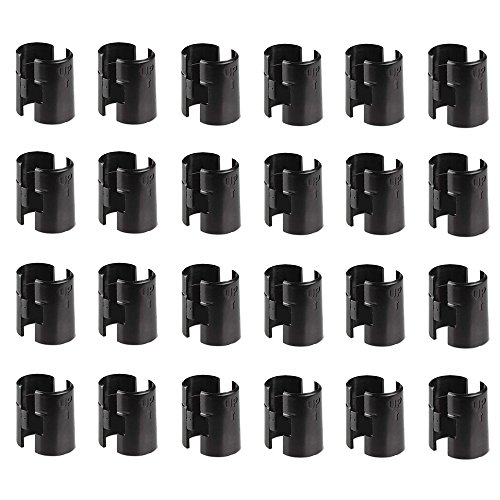 Product Cover Wire Shelf Clips Flyeego 48-Pack Wire Shelving Shelf Lock Clips for 1