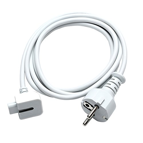 Product Cover WESAPPINC Replacement Extension Power Cord European Standard Plug 6 Feet Cable for Apple MacBook 45W 60W 85W Magsafe or Magsafe 2 Power Adapter