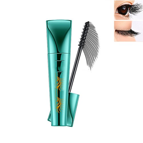 Product Cover Extend Mascara Lash Mascara 3D Fiber Mascara Liquid Lash Mascara Thick Eyelash Long Lasting with 360 Degrees Spiral Brush Black