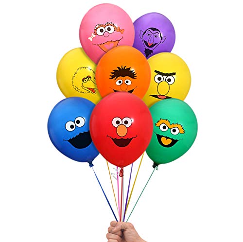 Product Cover Sesame Street Elmo and Friends 24 Count Party Balloon Pack - Large 12