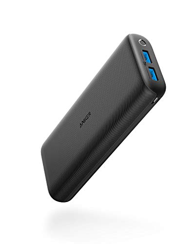Product Cover Anker PowerCore 20000 Redux, 20000mAh High Capacity Portable Charger Dual Port 4.8A Output Compact Power Bank for iPhone, Samsung Galaxy, and More