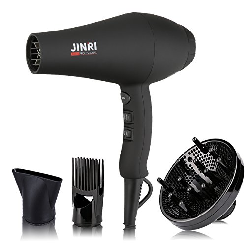 Product Cover 1875W Professional Salon Infrared Hair Dryer for Faster Drying, Negative Ion Hair Blow Dryer with 2 Speed and 3 Heat Setting Ceramic Hair Dryer,AC Motor Blow dryer with Diffuser &Concentrator